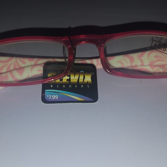 SEEVIX PLASTIC READING GLASSES PINK - Picture 4 of 6